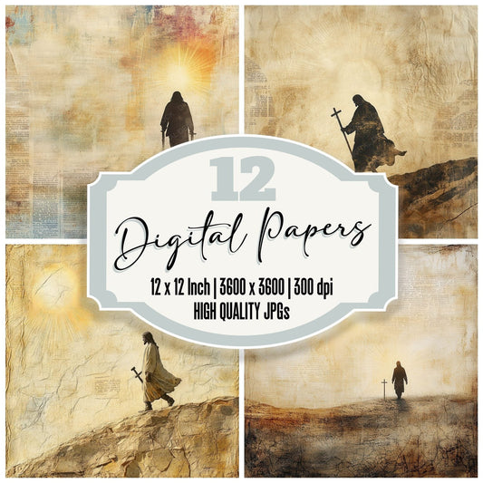 Cross Walk Scripture Digital Paper Pack (DDD001346)