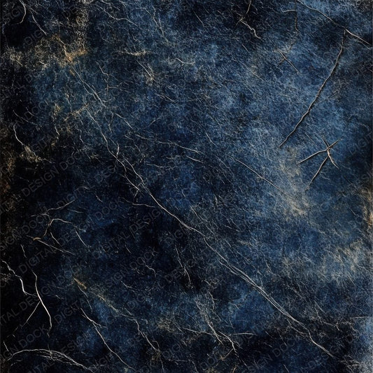 Distressed Navy Leather Background Digital Paper Pack (DDD001471)