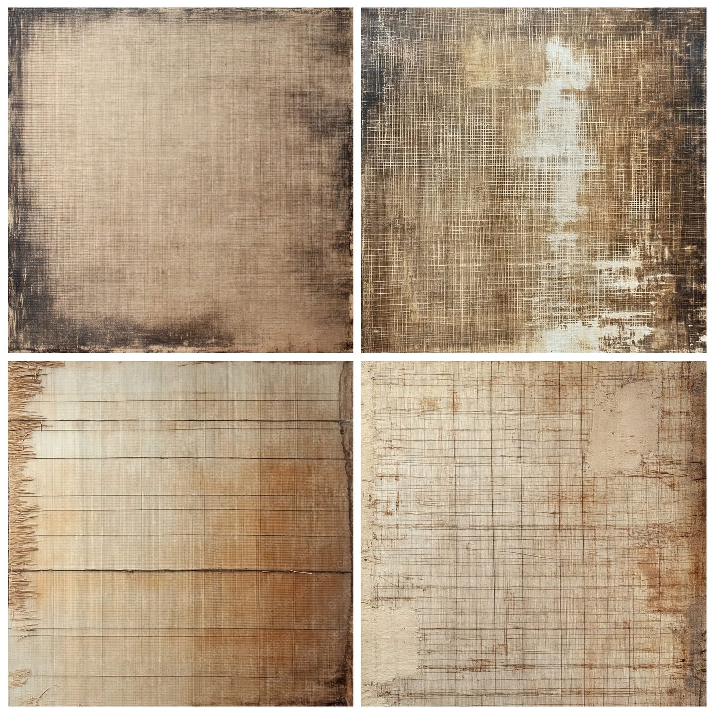 Distressed Tatami Mat Background Digital Paper Pack (DDD001472)