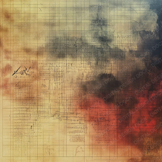 Dream Glyph Syntax Digital Paper Pack (DDD001487)