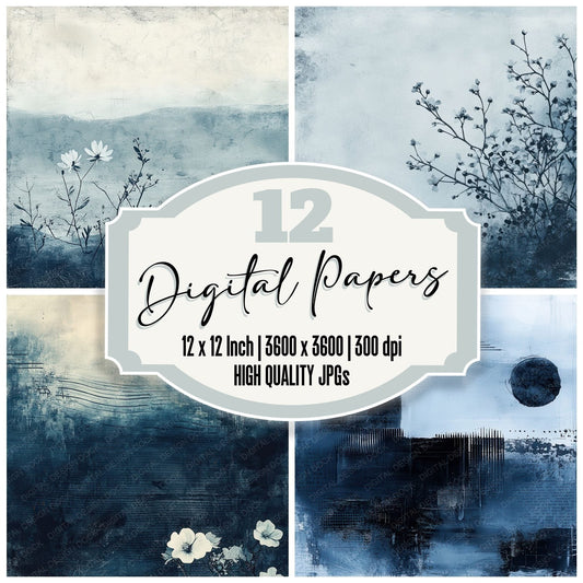 Emotion Echo Archive Digital Paper Pack (DDD001580)