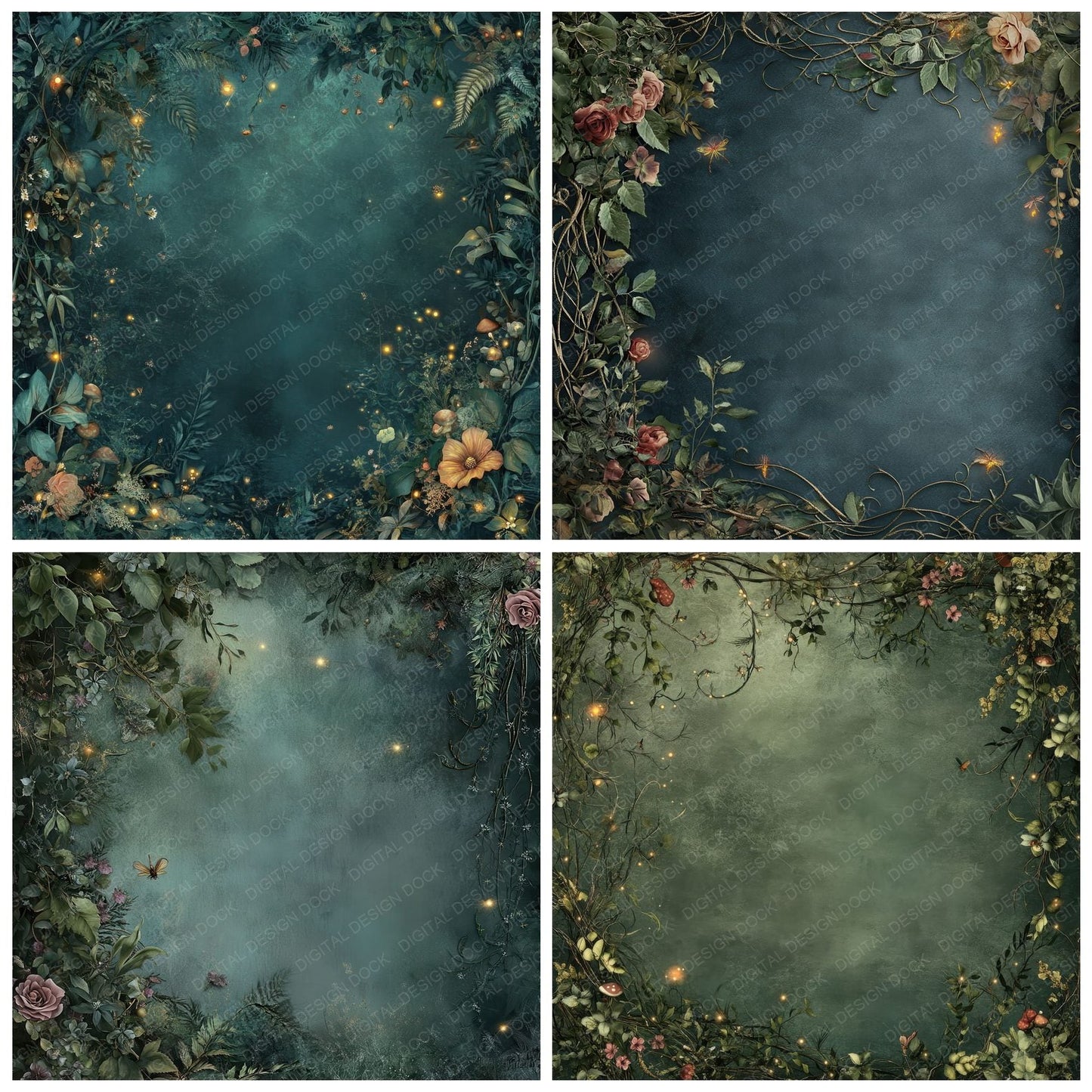 Enchanted Flora Digital Paper Pack (DDD001597)
