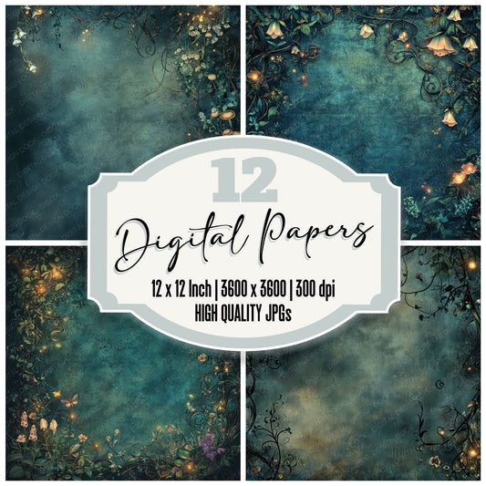 Enchanted Thicket Digital Paper Pack (DDD001601)