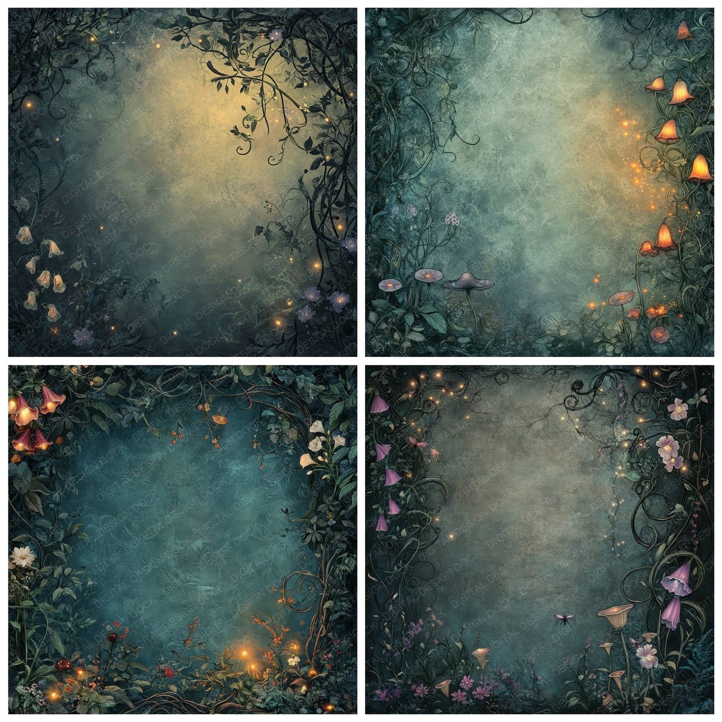 Enchanted Thicket Digital Paper Pack (DDD001601)