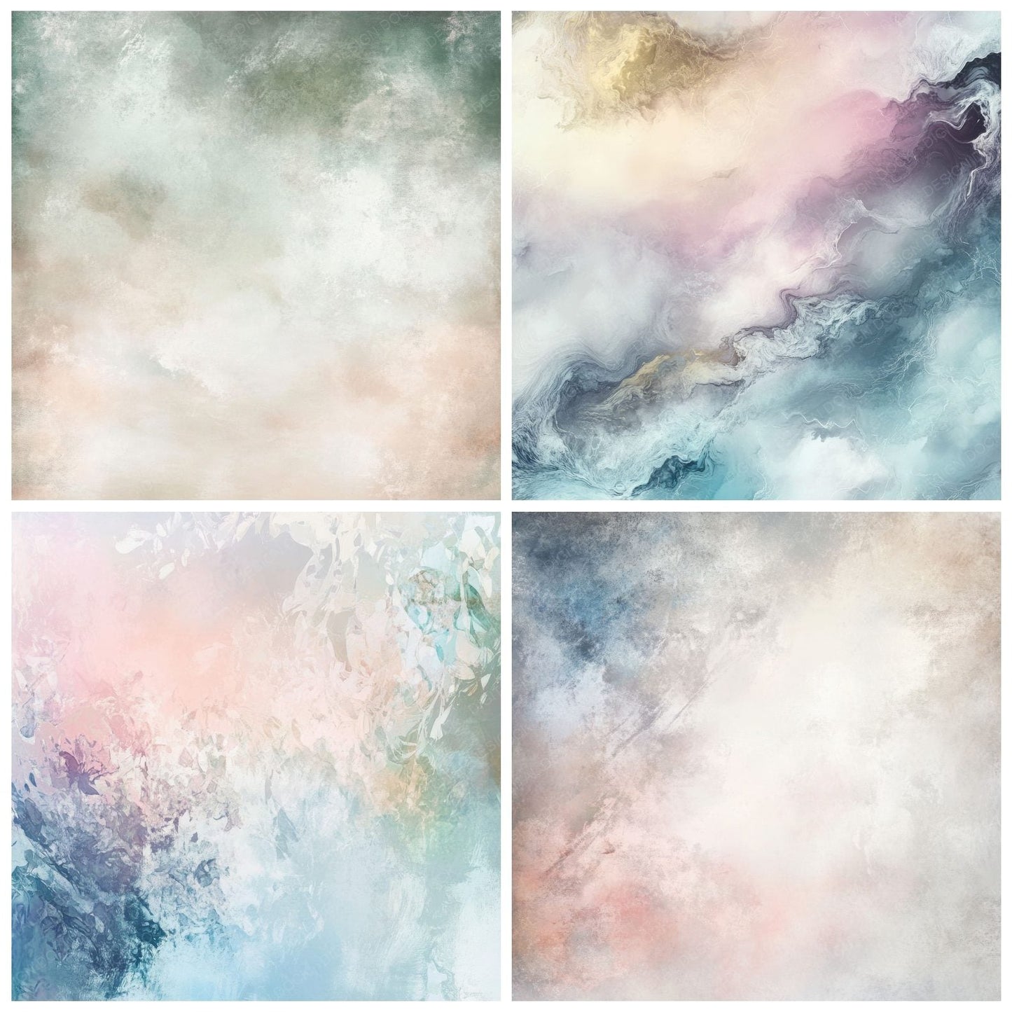 Ethereal Layered Background Digital Paper Pack (DDD001612)