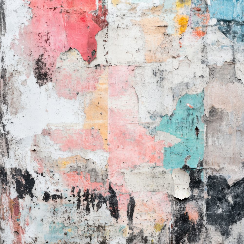 Faded Graffiti Wall Background Digital Paper Pack (DDD001648)