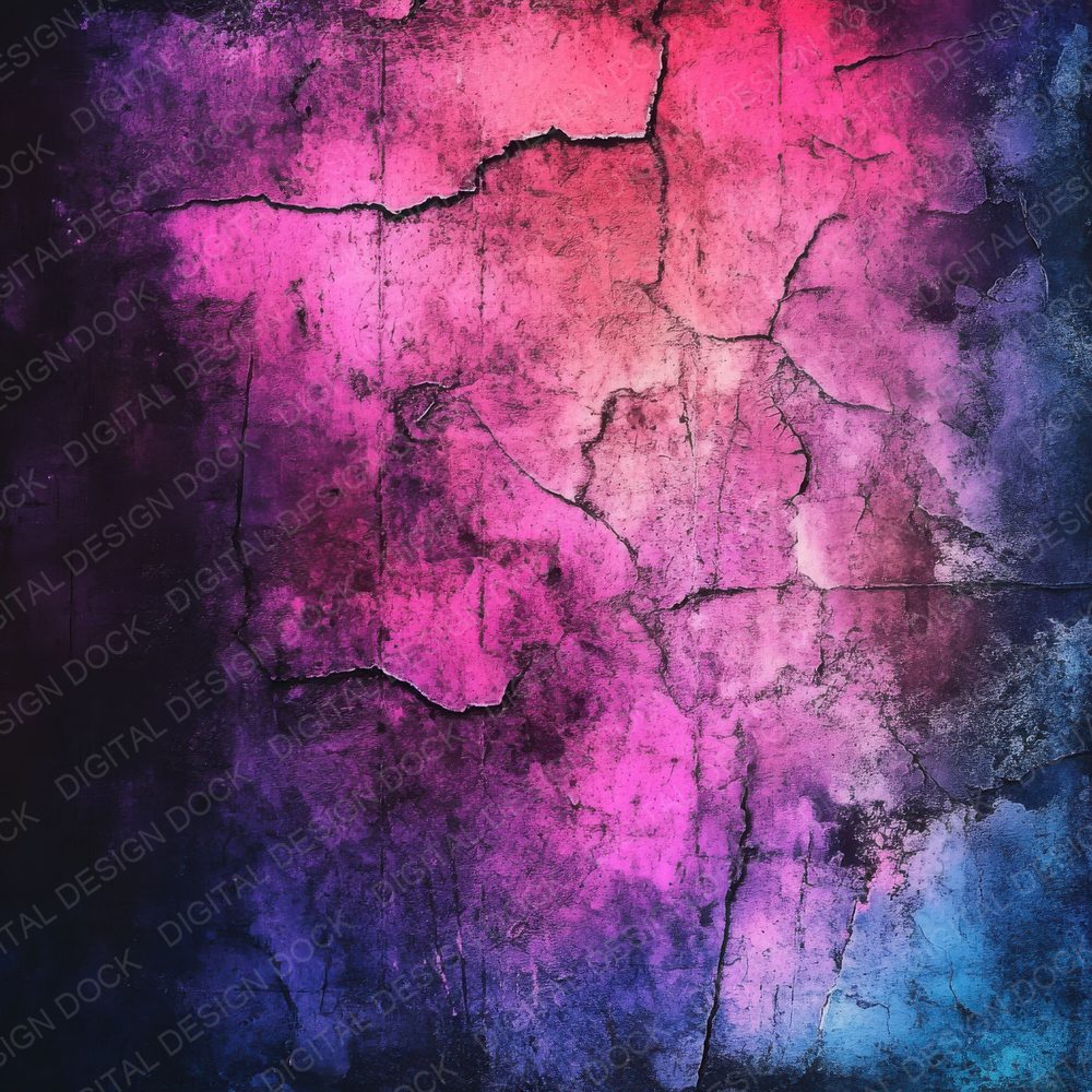 Faded Neon Texture Background Digital Paper Pack (DDD001660)