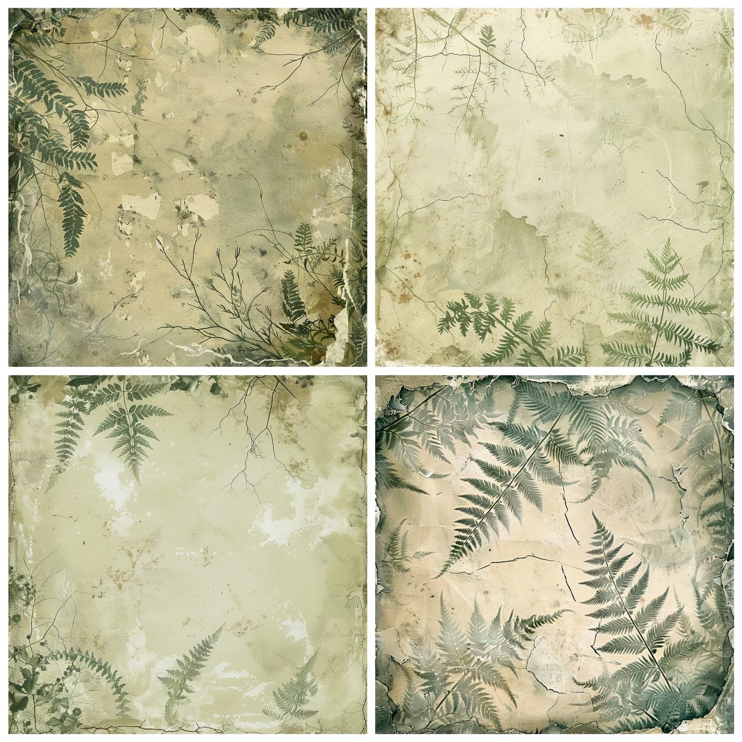 Ferns and Ivy Digital Paper Pack (DDD001698)