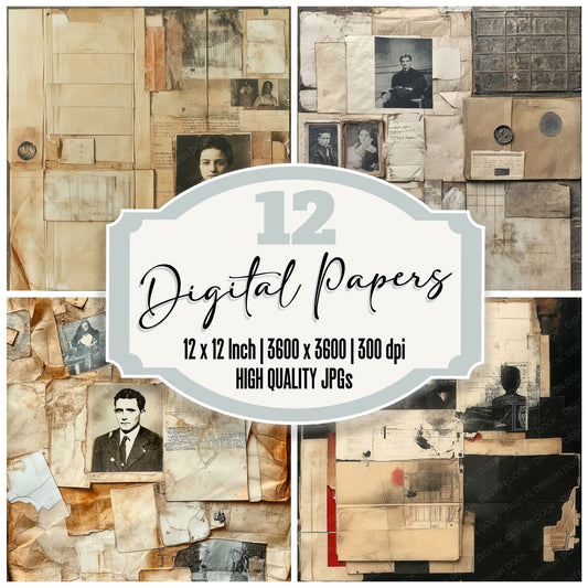 Forensic File Label Digital Paper Pack (DDD001767)