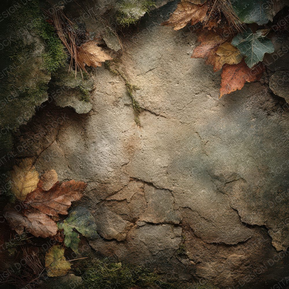 Forest Floor Leaf Moss Digital Paper Pack (DDD001771)