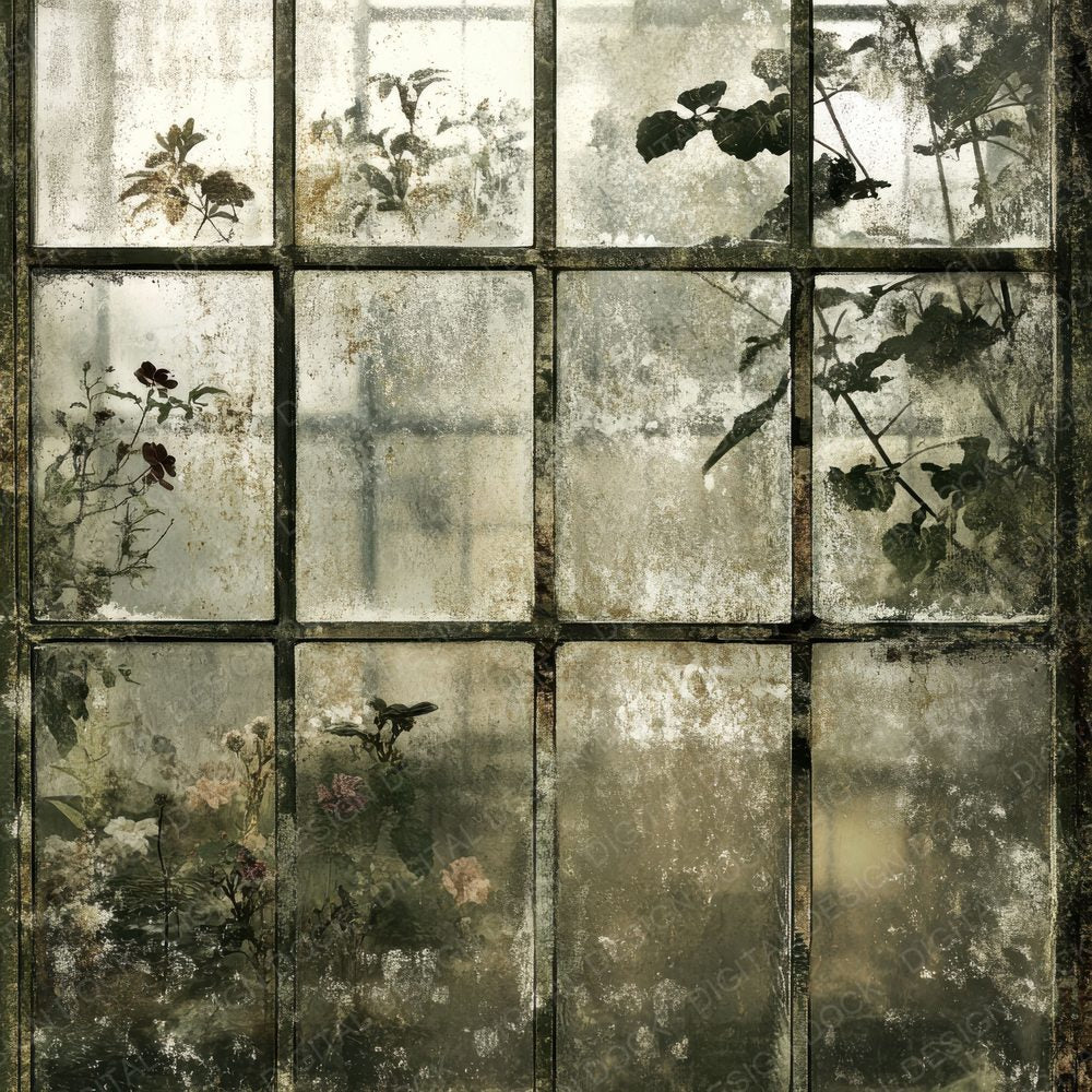 Forgotten Greenhouse Moss Digital Paper Pack (DDD001782)