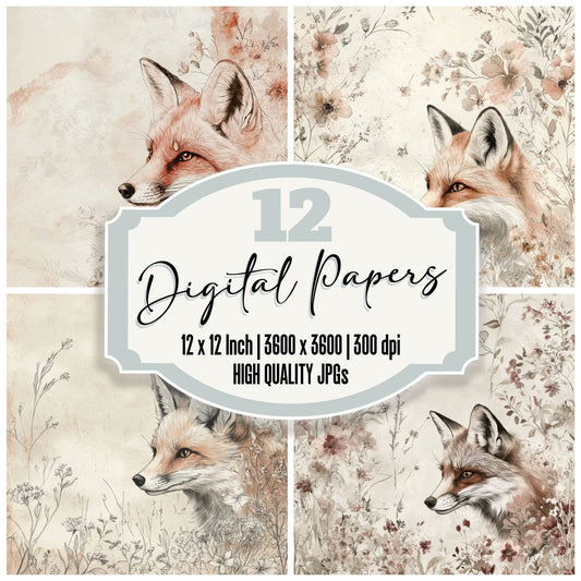 Fox Meadow Fade Digital Paper Pack (DDD001793)