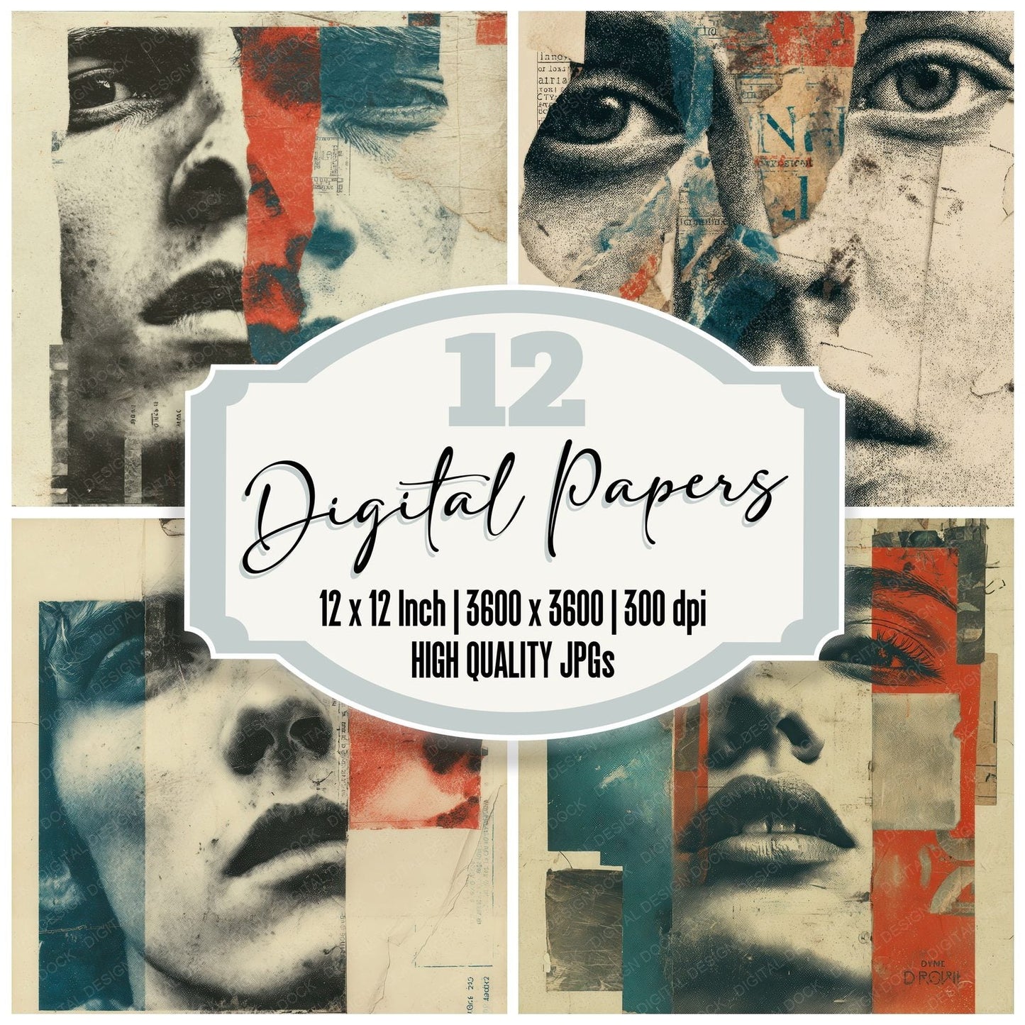 Fragment Offset Type Digital Paper Pack (DDD001801)