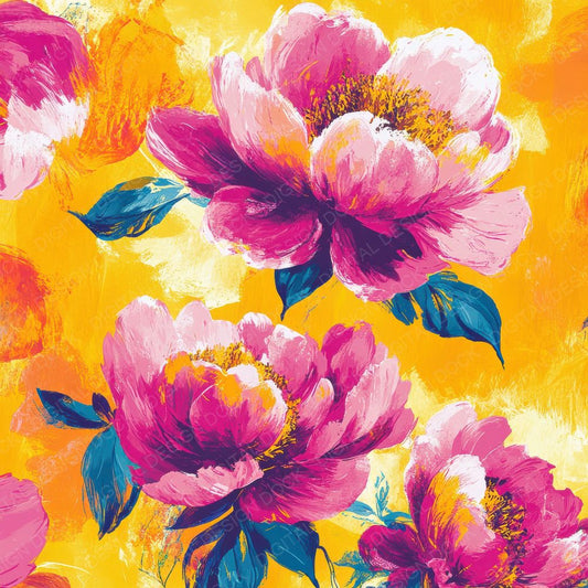 Fuchsia Peony Burst Digital Paper Pack (DDD001825)