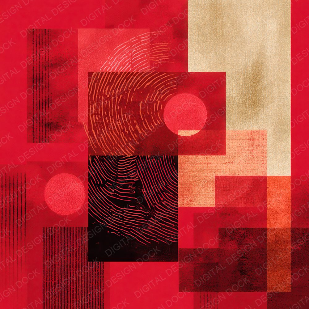 Furoshiki Fold Block Dye Texture Digital Paper Pack (DDD001829)
