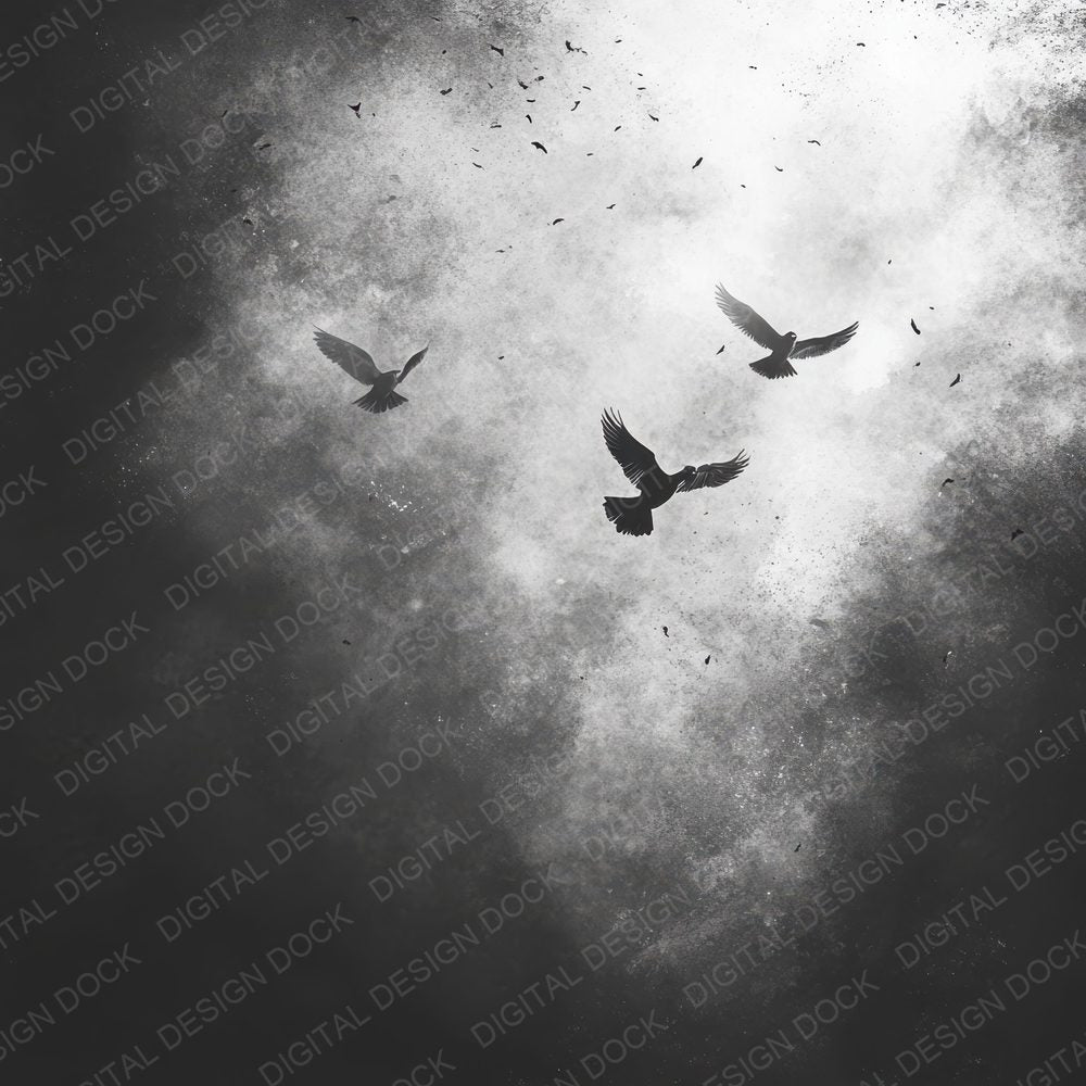 Ghostlight Sky Blur Digital Paper Pack (DDD001846)