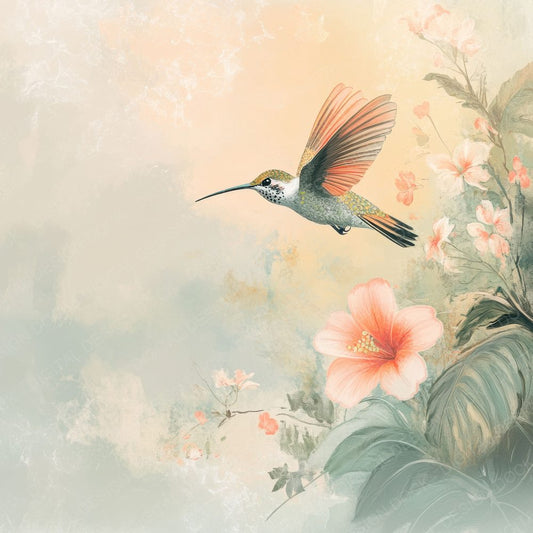 Hummingbird Tropical Light Digital Paper Pack (DDD002044)