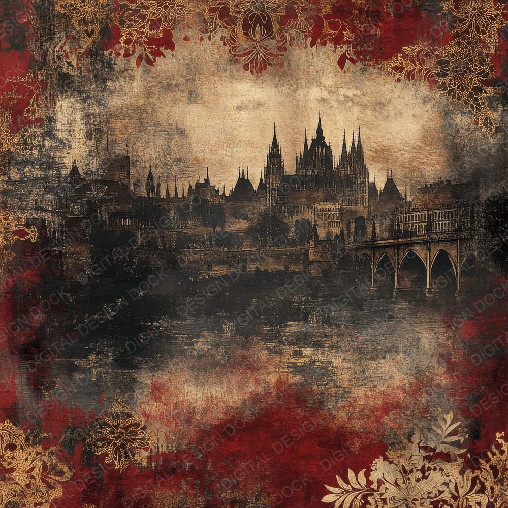Hungary Noble Digital Paper Pack (DDD002045)