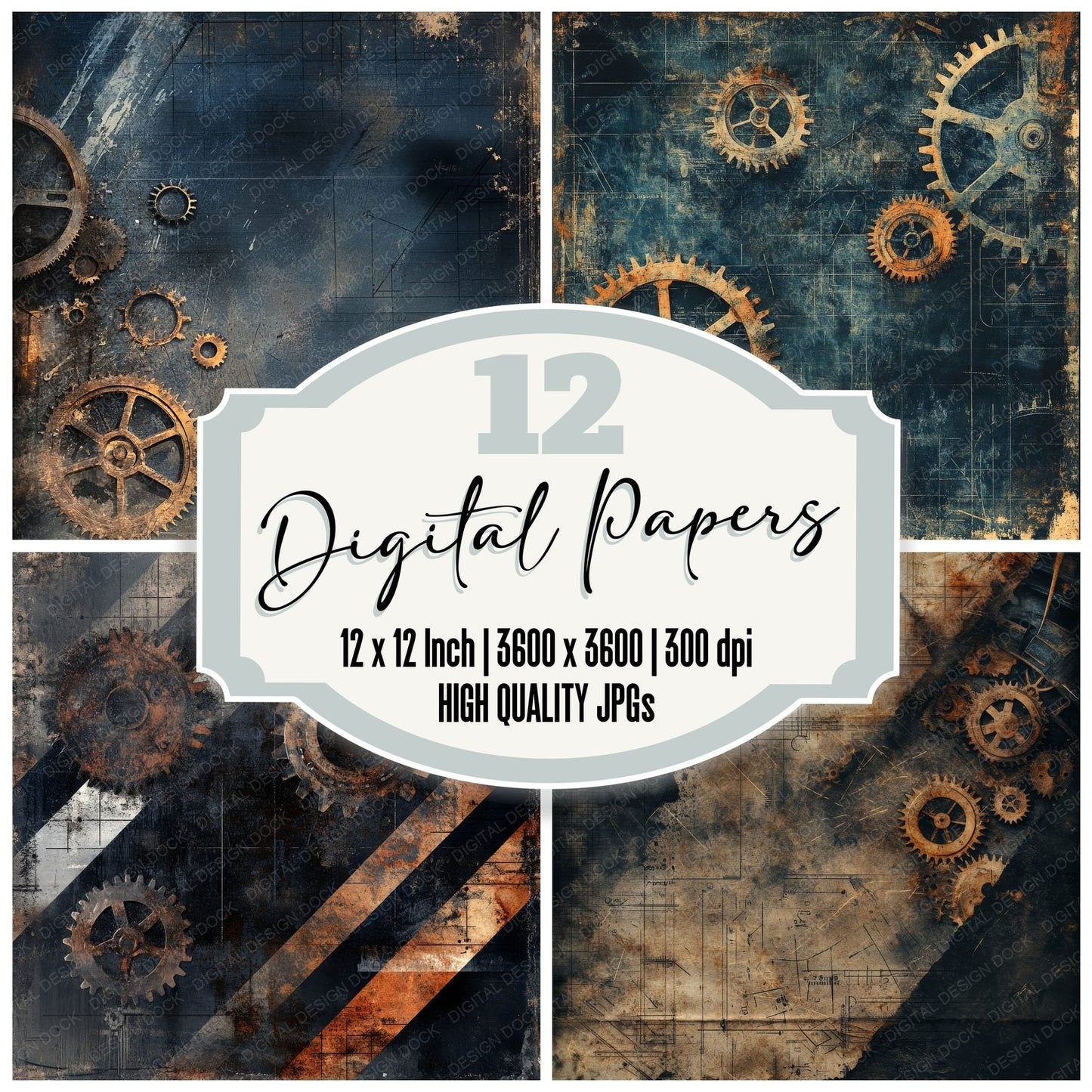 Industrial and Mechanical Digital Paper Pack (DDD002082)