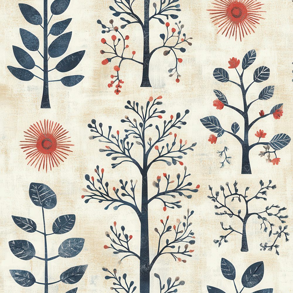 Ivory Forest Folk Digital Paper Pack (DDD002171)