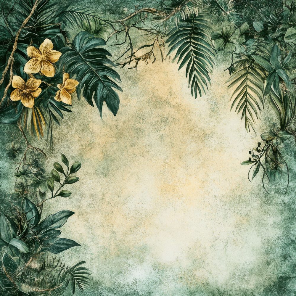 Jungle Frame Digital Paper Pack (DDD002219)