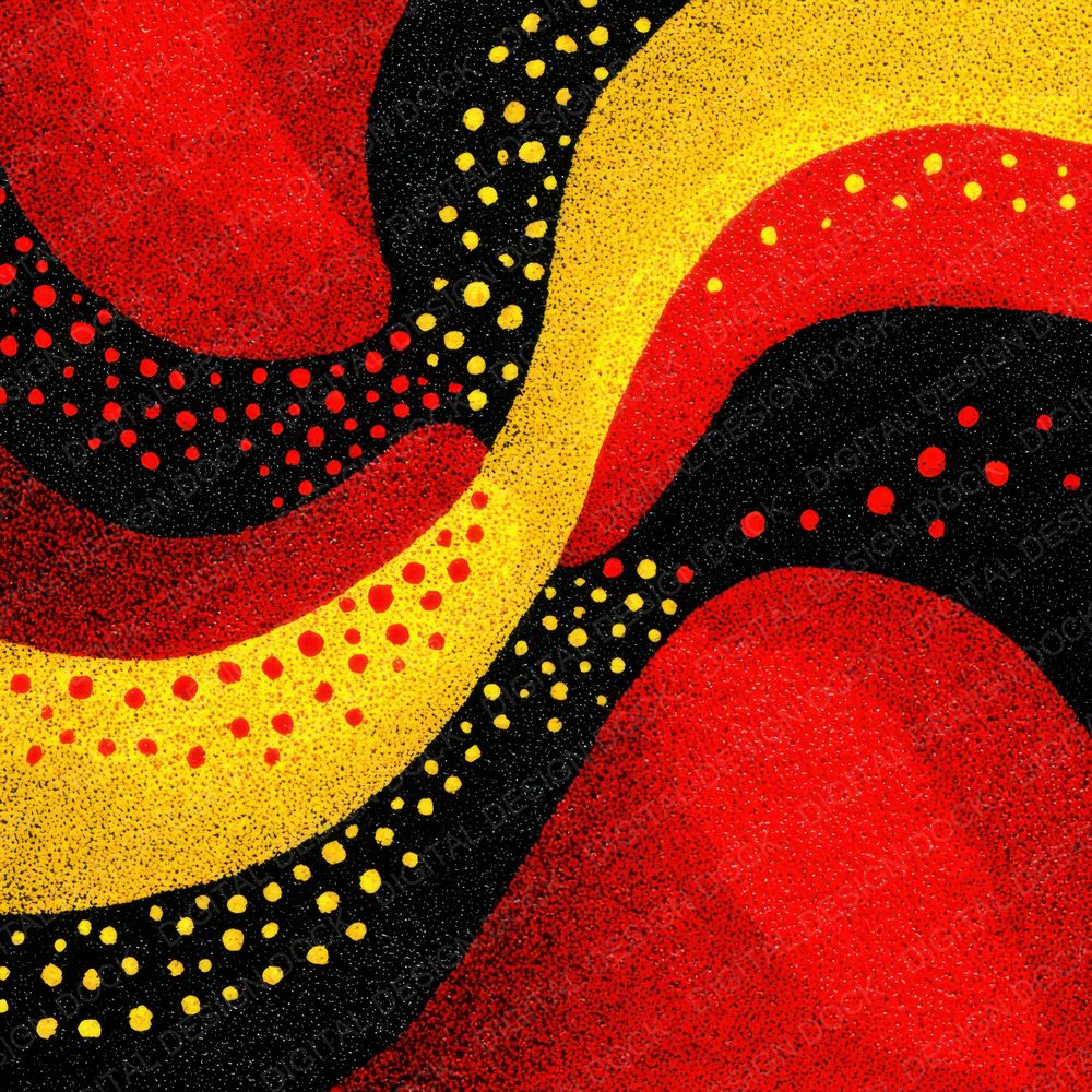 Kusama Dot Rhythm Psychedelic Bloom Digital Paper Pack (DDD002260)