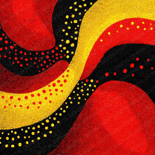 Kusama Dot Rhythm Psychedelic Bloom Digital Paper Pack (DDD002260)