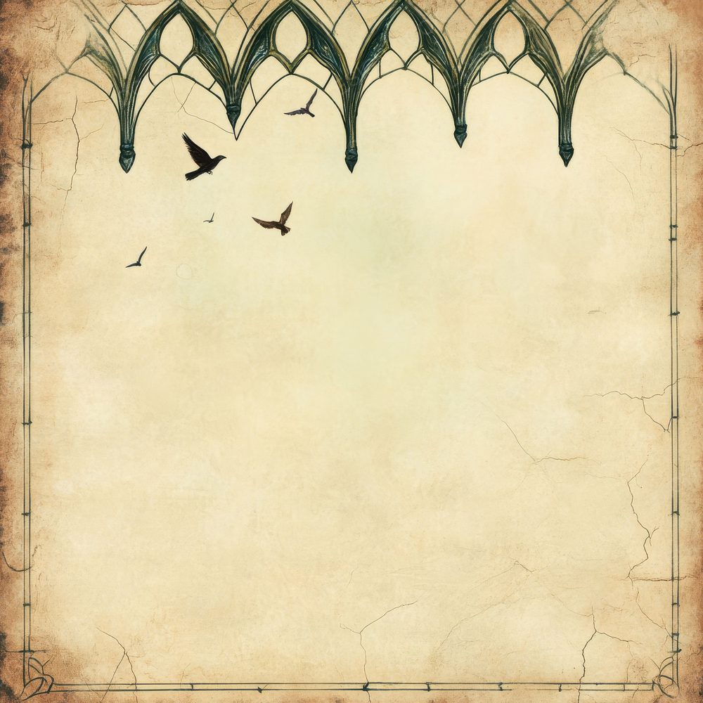 Leaded Glass Bird View Digital Paper Pack (DDD002307)