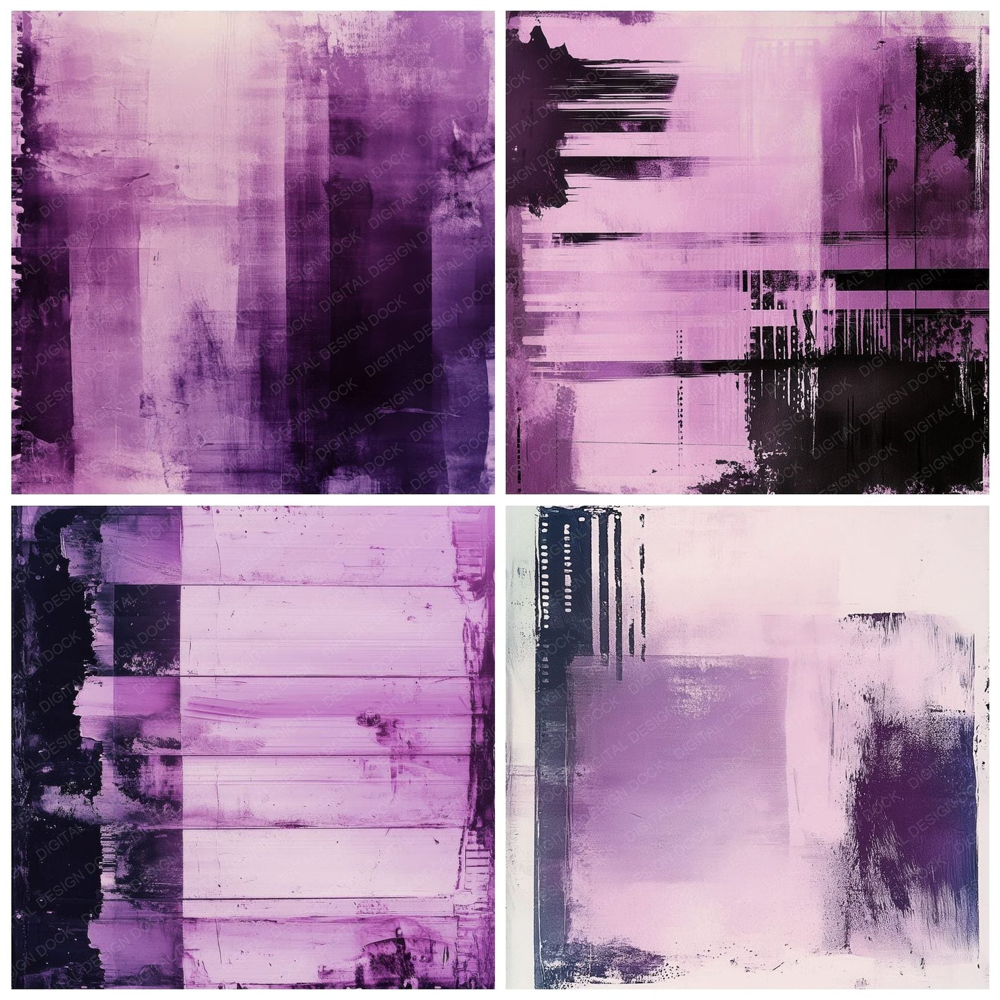 Lilac Invert Sprocket Digital Paper Pack (DDD002351)