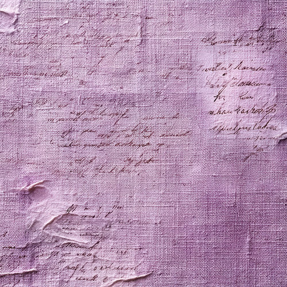 Lilac Linen Script Fade Digital Paper Pack (DDD002353)