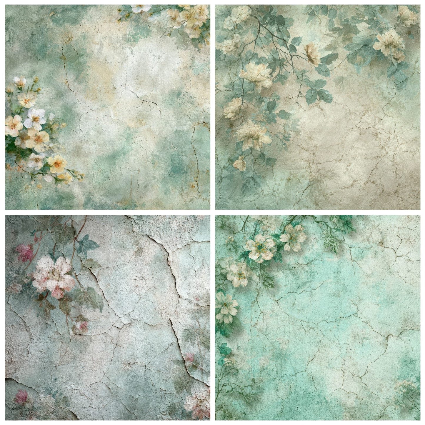 Liminal Wallpaper Fade Stain Digital Paper Pack (DDD002363)