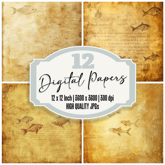 Loaves Fish Verse Digital Paper Pack (DDD002382)