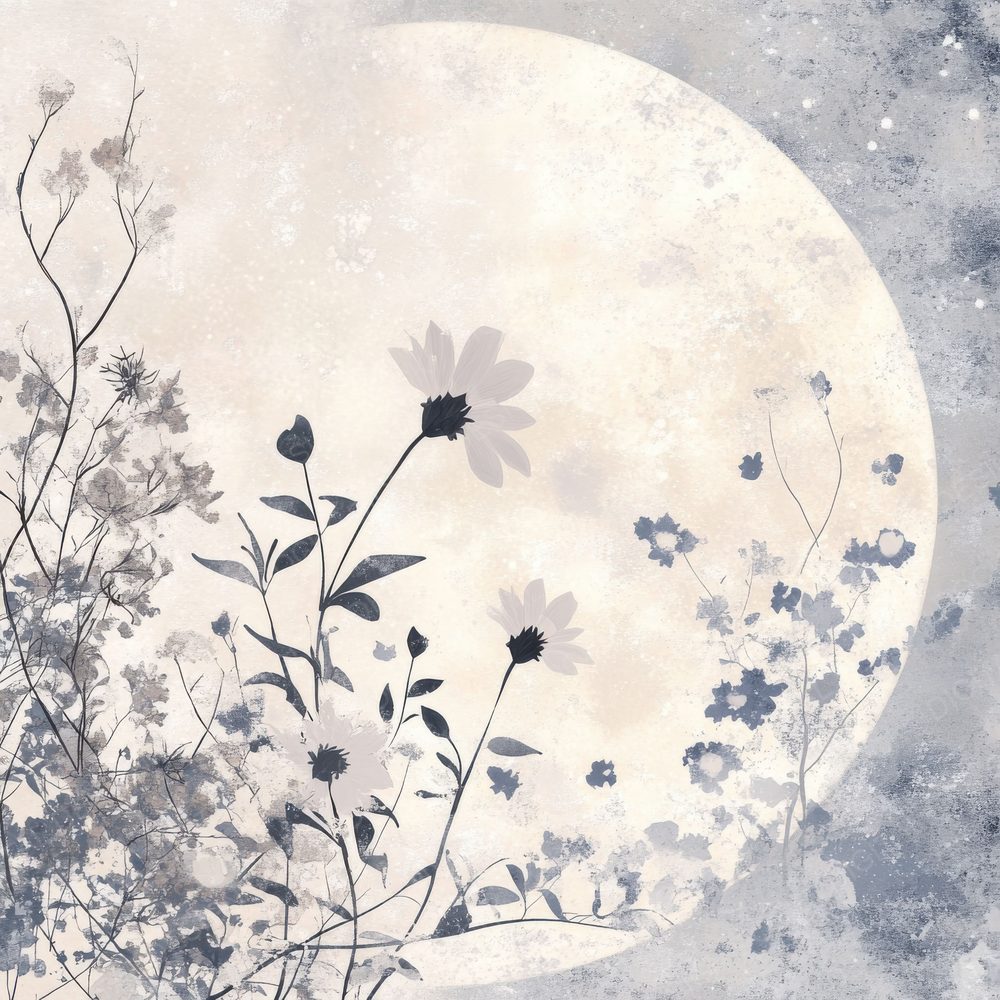 Lunar Botanicals Florals Digital Paper Pack (DDD002396)