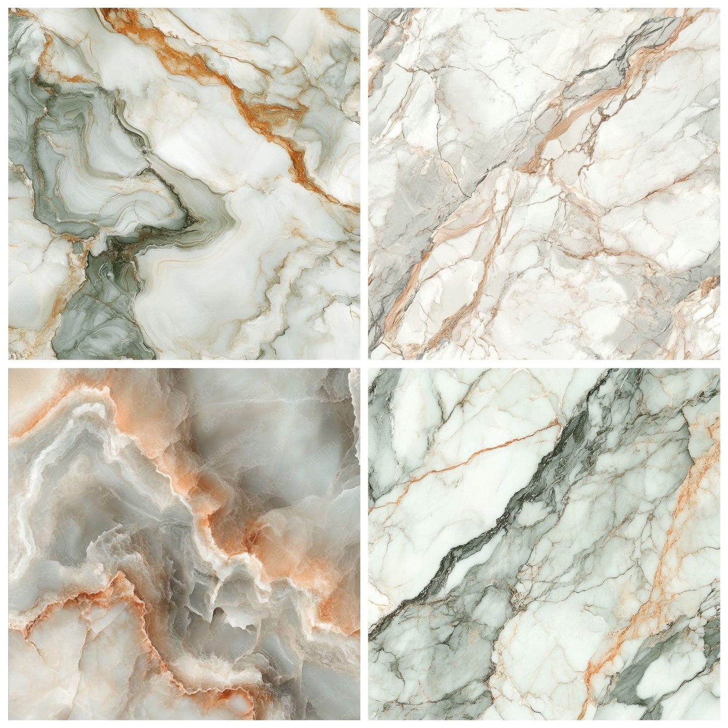 Marble Veins Digital Paper Pack (DDD002425)