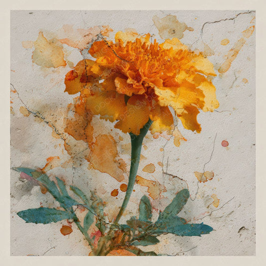 Marigold Ink Wash Digital Paper Pack (DDD002431)