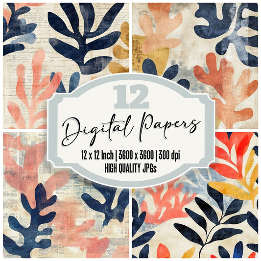 Matisse Collage Digital Paper Pack (DDD002443)