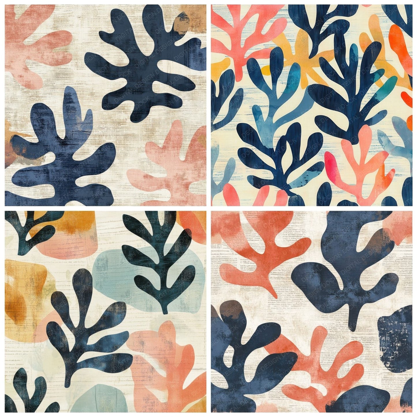 Matisse Collage Digital Paper Pack (DDD002443)