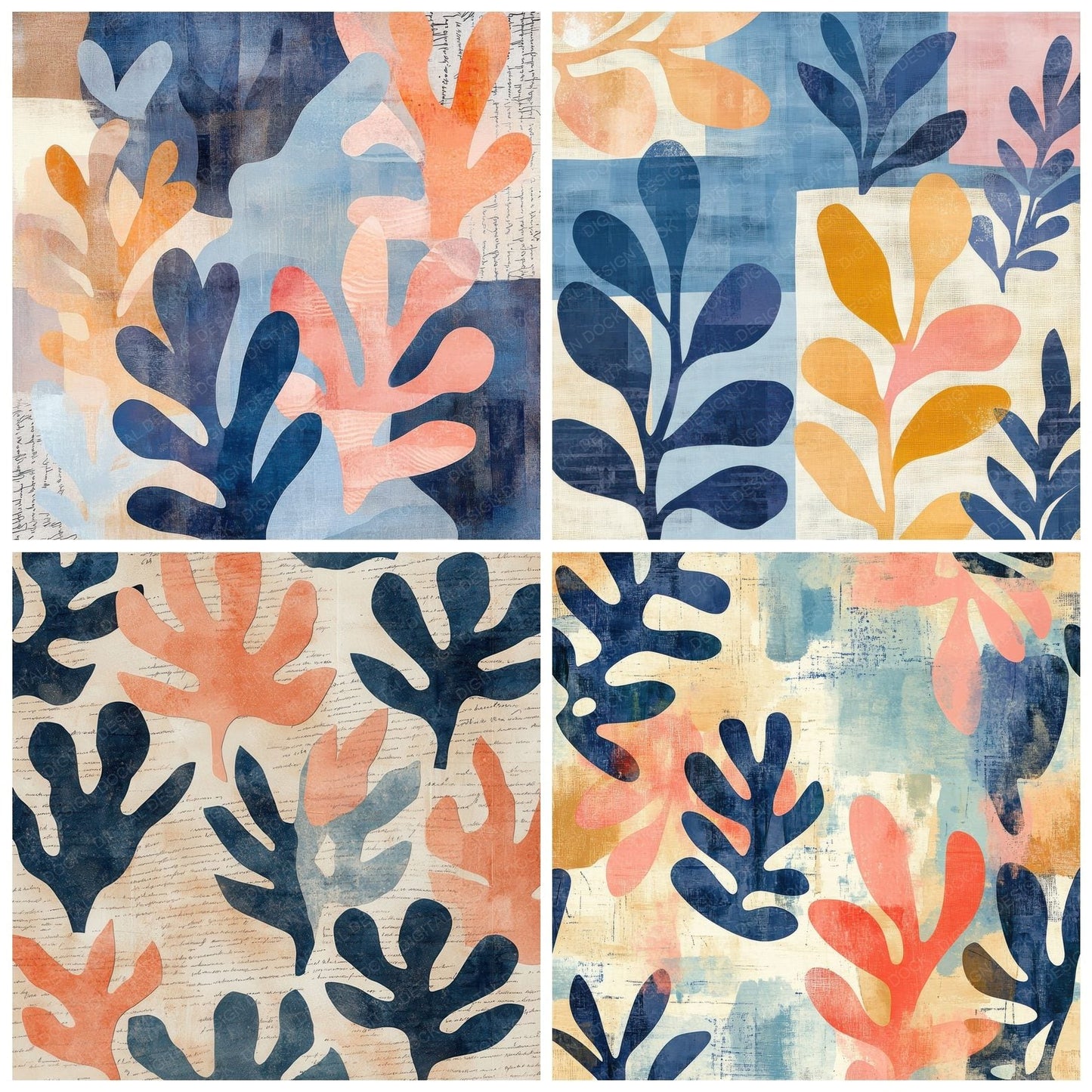 Matisse Collage Digital Paper Pack (DDD002443)