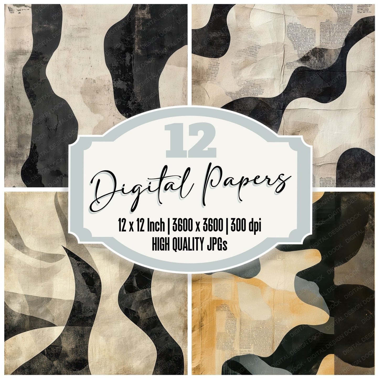 Matisse Ink Layer Digital Paper Pack (DDD002444)