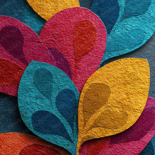 Matisse Leaf Rhythm Collage Digital Paper Pack (DDD002445)