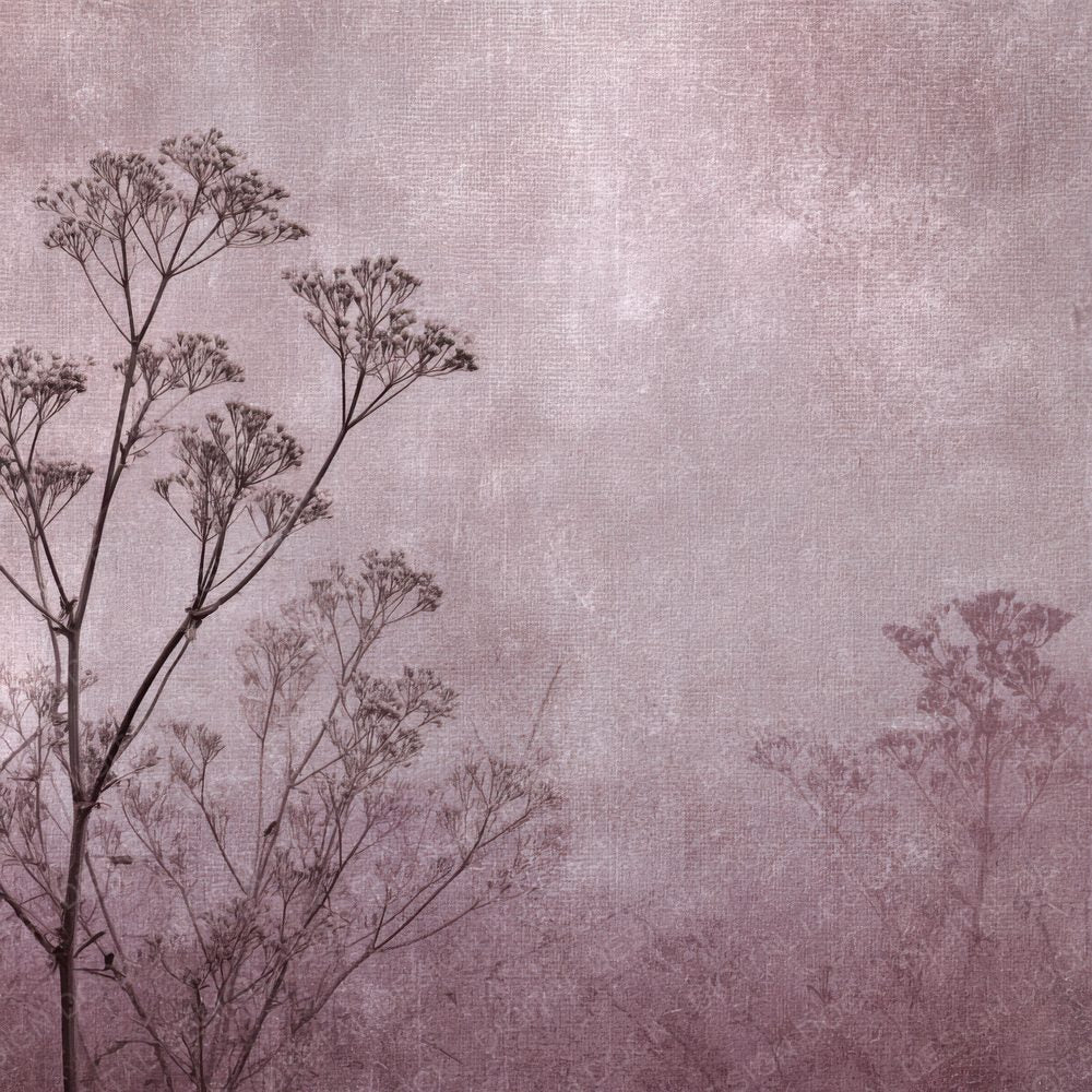Mauve Linen Flora Digital Paper Pack (DDD002452)