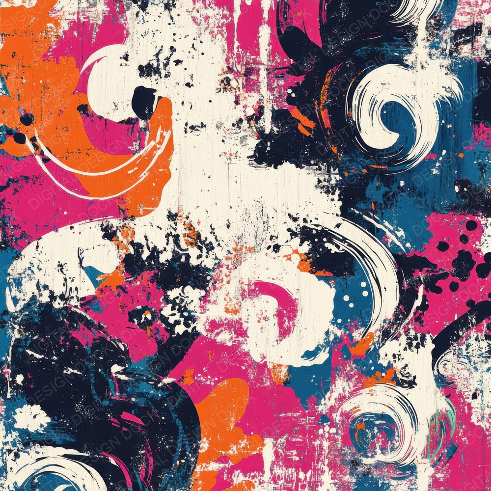 Maximalist Floral Chaos Digital Paper Pack (DDD002459)