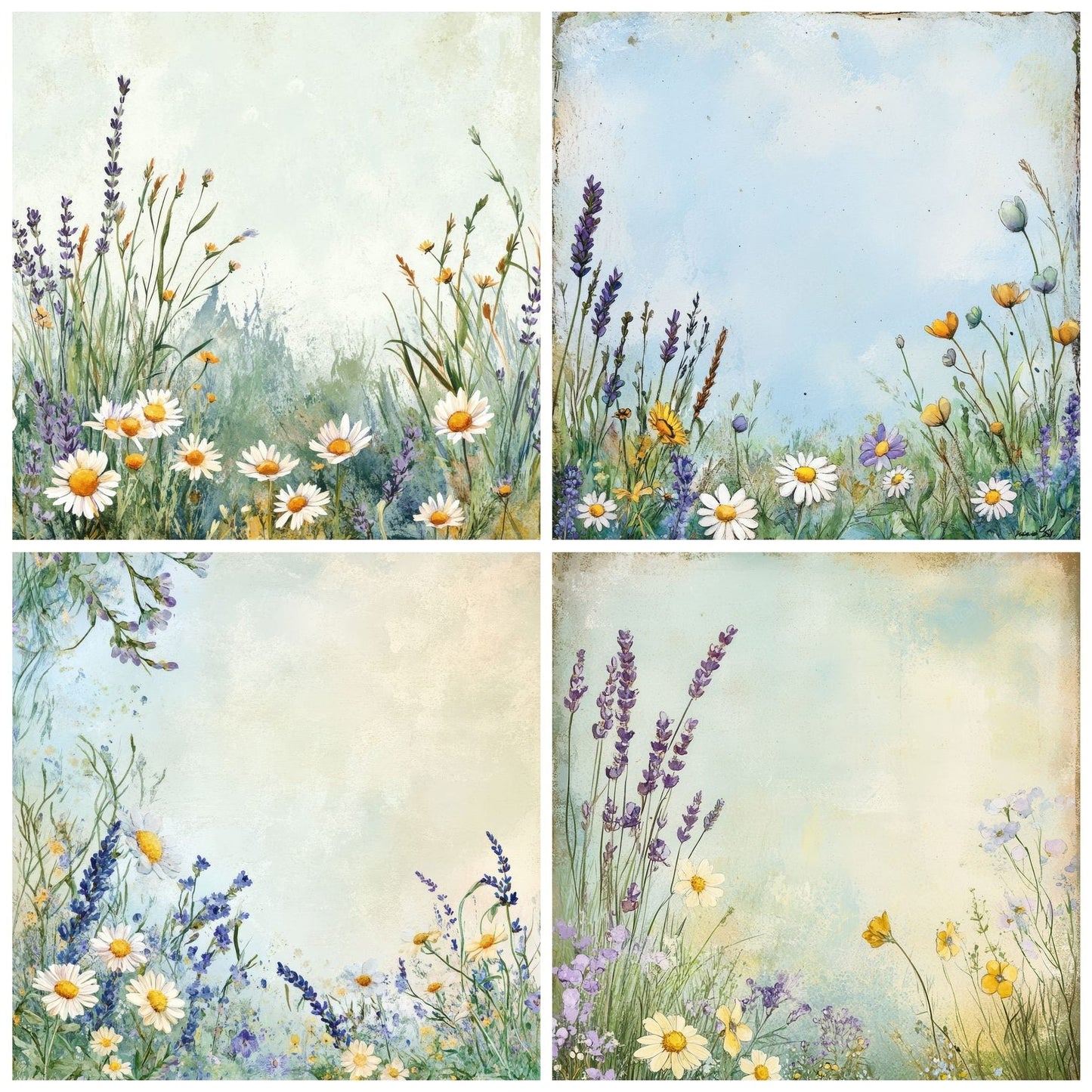 Meadow Whimsy Digital Paper Pack (DDD002463)
