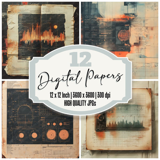 Memory Dial Repeat Digital Paper Pack (DDD002477)