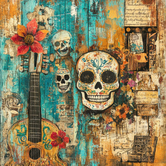 Mexico Folk Digital Paper Pack (DDD002489)