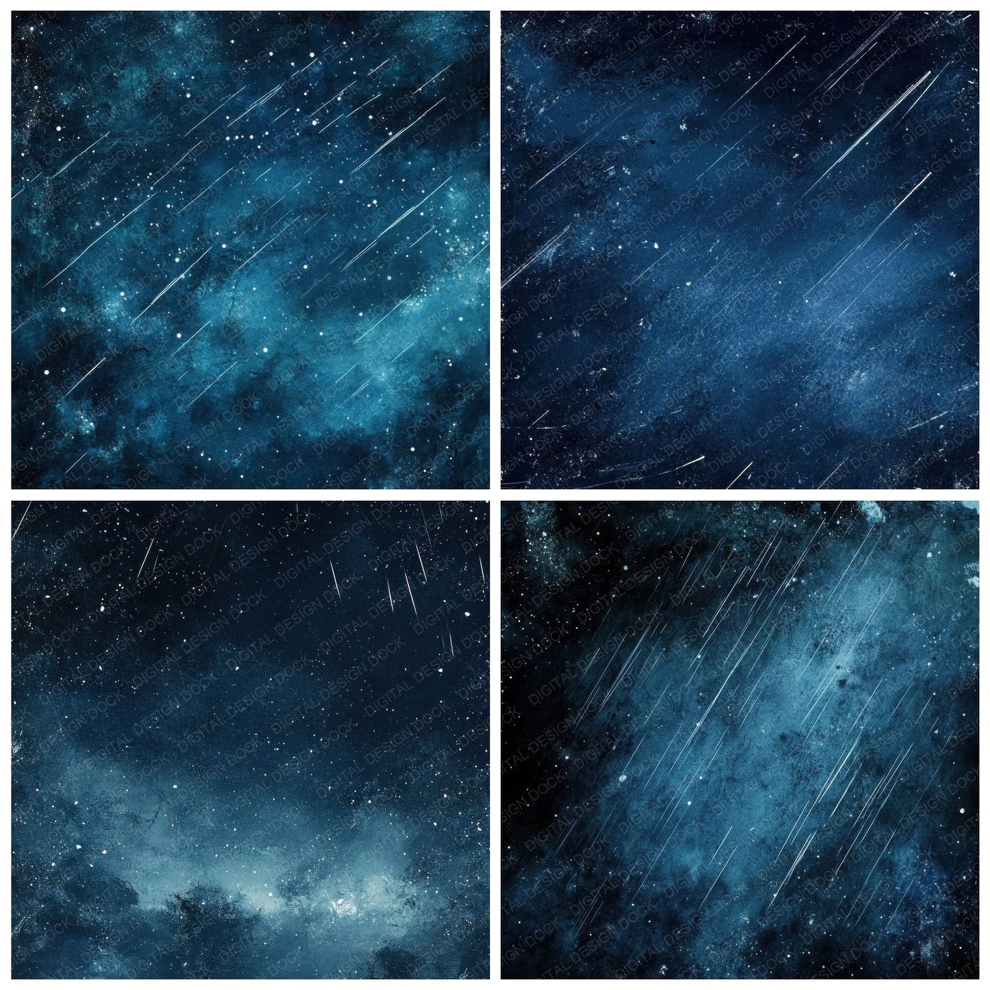 Midnight Star Trails Digital Paper Pack (DDD002515)