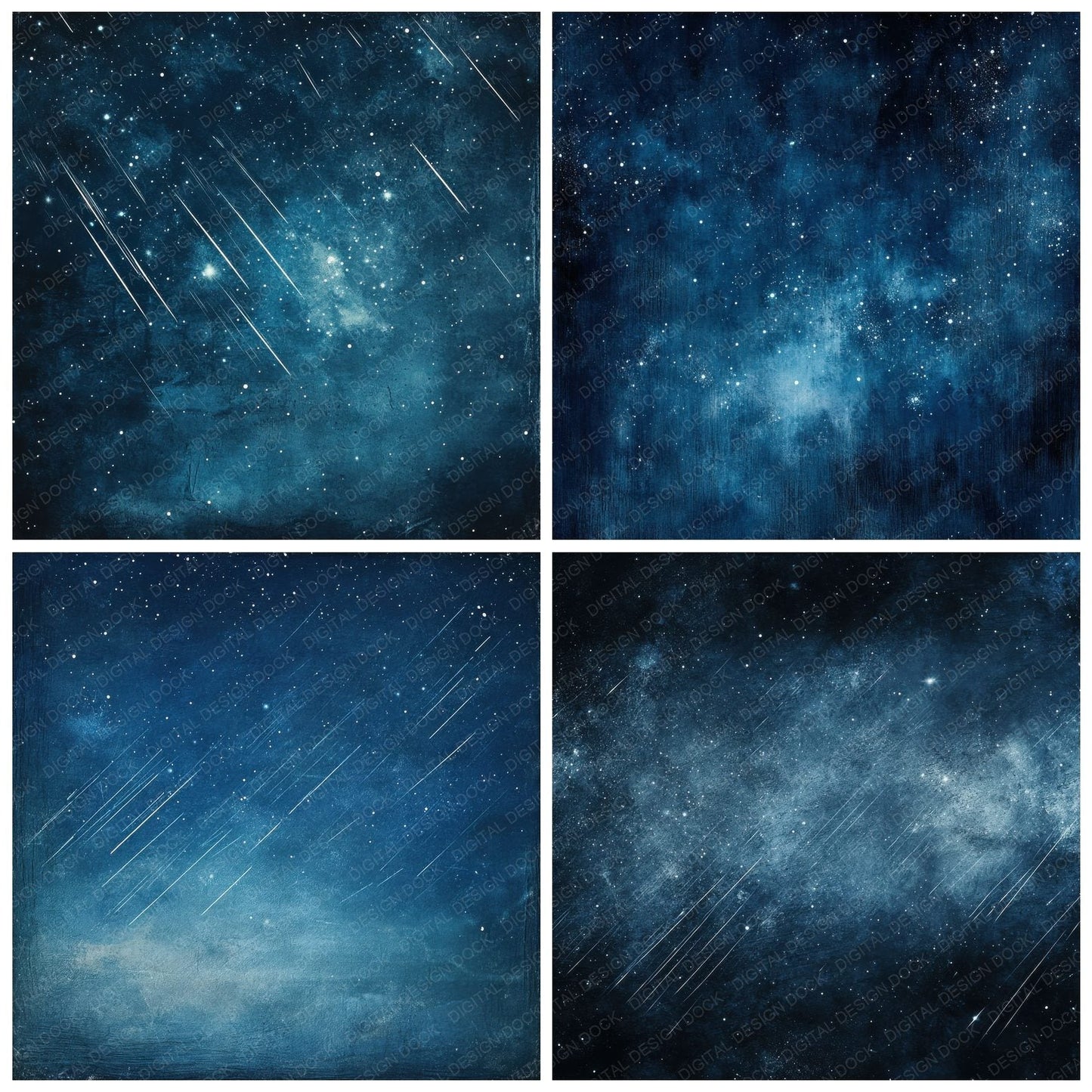 Midnight Star Trails Digital Paper Pack (DDD002515)