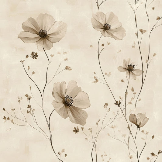 Mocha Cosmos Flow Digital Paper Pack (DDD002557)