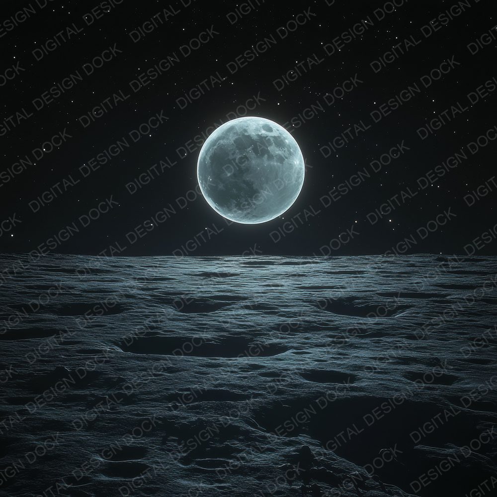 Moon Edge Earthrise Digital Paper Pack (DDD002587)