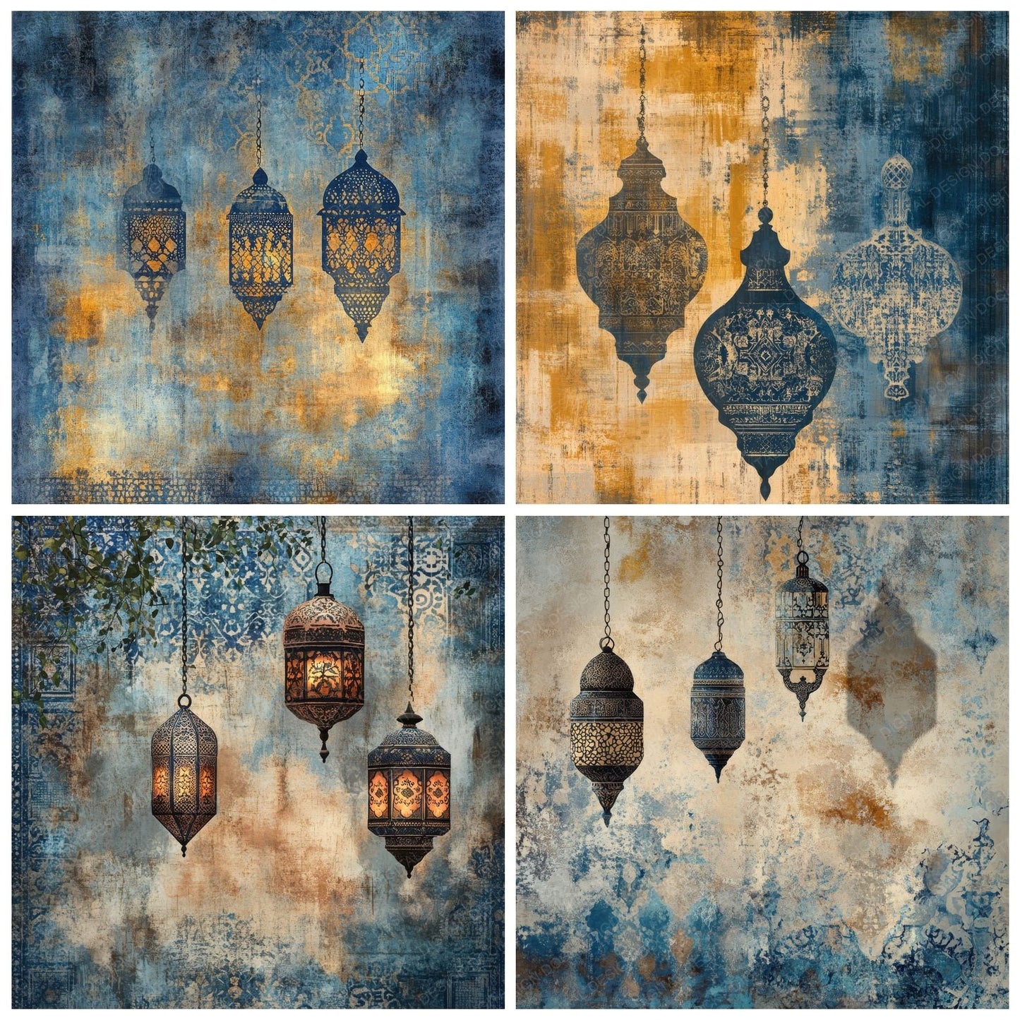 Morocco Tiles Digital Paper Pack (DDD002602)